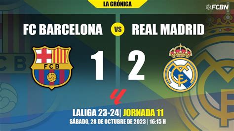 real madrid vs barcelona resultados hoy